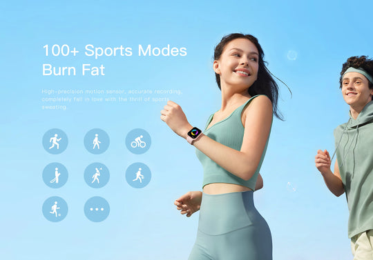 Smartwatch with Fitness Tracking & Notifications - Multi-Sport GPS Watch for iOS & Android