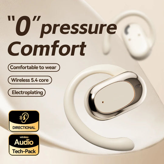 Open-Ear Wireless Earbuds - Bluetooth Low Latency Gaming Sports Headphones