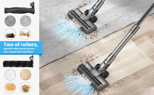 Stick Cordless Vacuum Cleaner for Hardwood Floor Pet Hair Home & Car
