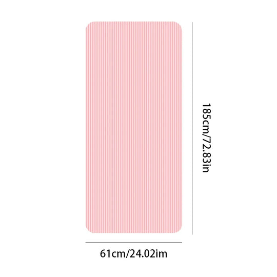 Yoga Mat Non Slip Exercise Mat Thick Solid Color Fitness Mat Yoga Workout Mat Multi-Function for Home Gym
