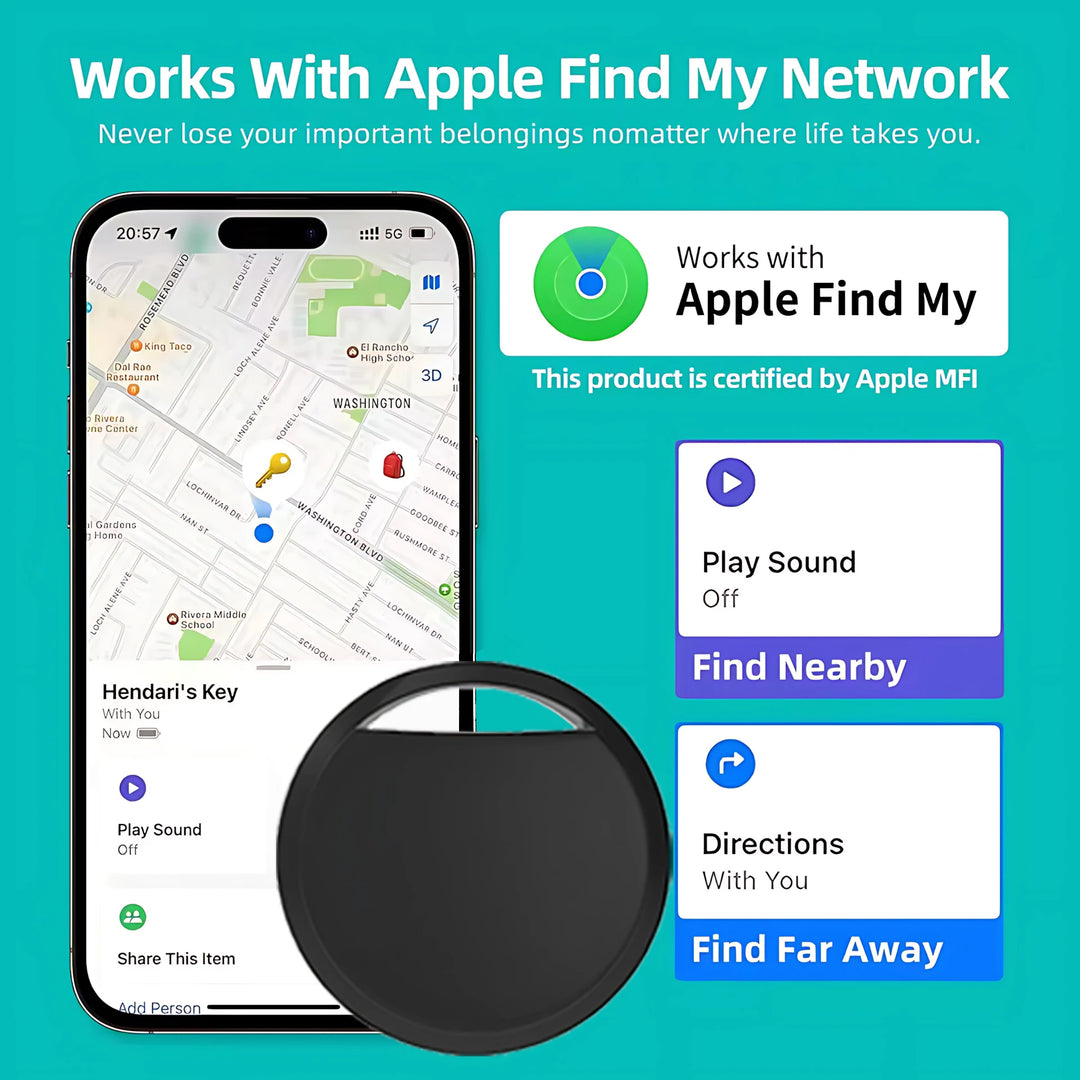 Navigation Tracker For Android Phones Work With Google Find Hub App Remote Locating Key Finder for Xiaomi Samsung Pixel GMS