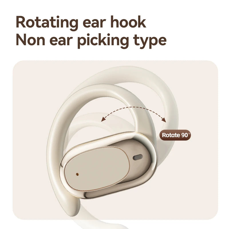 Open-Ear Wireless Earbuds - Bluetooth Low Latency Gaming Sports Headphones