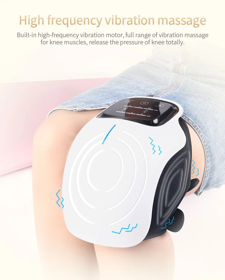 Knee Massager - Infrared Heat & Vibration for Joint Pain Relief