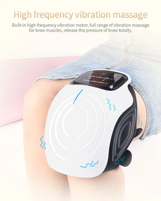 Knee Massager - Infrared Heat & Vibration for Joint Pain Relief