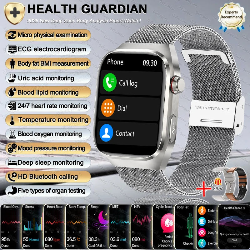 Women's Smart Watch - BMI Menstrual Cycle ECG Heart Rate Fitness Tracker