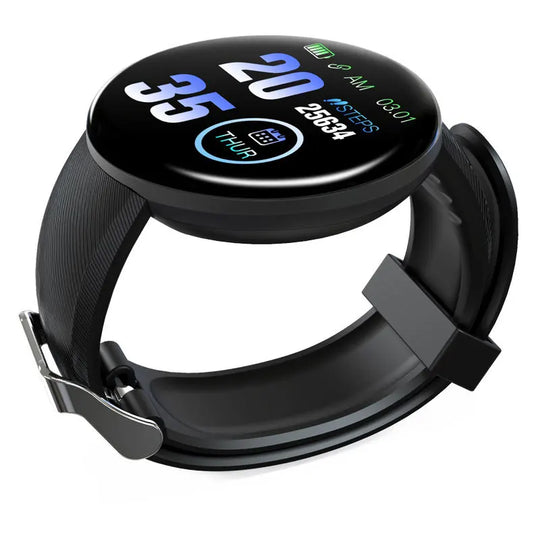 Smart Watch - Heart Rate Monitor Fitness Tracker Round Digital Watch