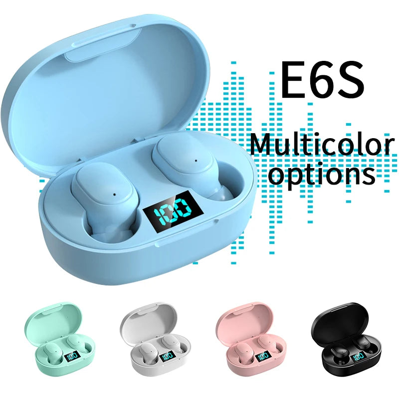 TWS Bluetooth Earbuds - Wireless Noise Cancelling Earphones with HD Microphone