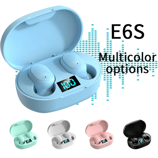 TWS Bluetooth Earbuds - Wireless Noise Cancelling Earphones with HD Microphone