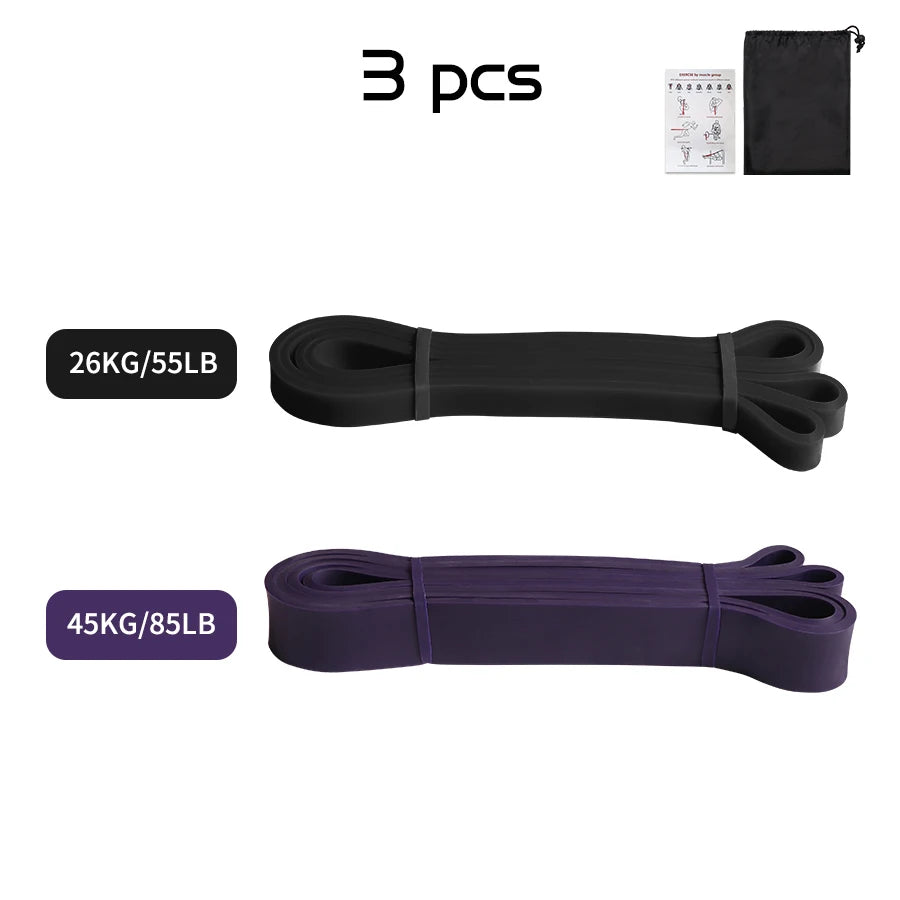 Heavy Duty Latex Resistance Band Exercise Elastic Band For Sport  Strength Pull Up Assist Band Workout Pilates Fitness Equipment