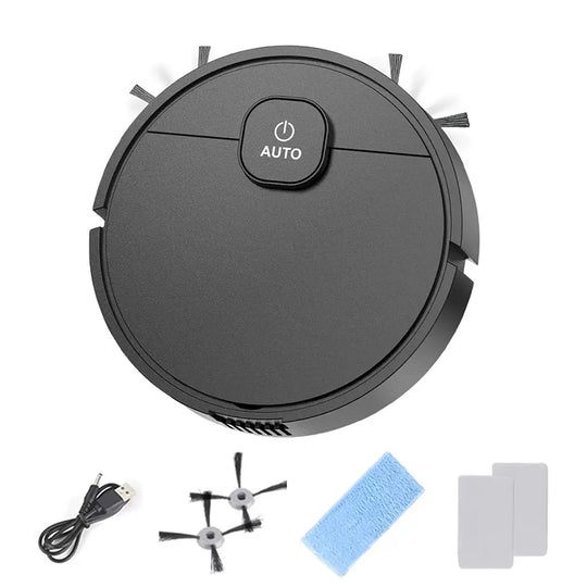 Smart Robot Vacuum & Mop - 3-in-1 Floor Cleaner for Pet Hair, Carpet & Hard Floors