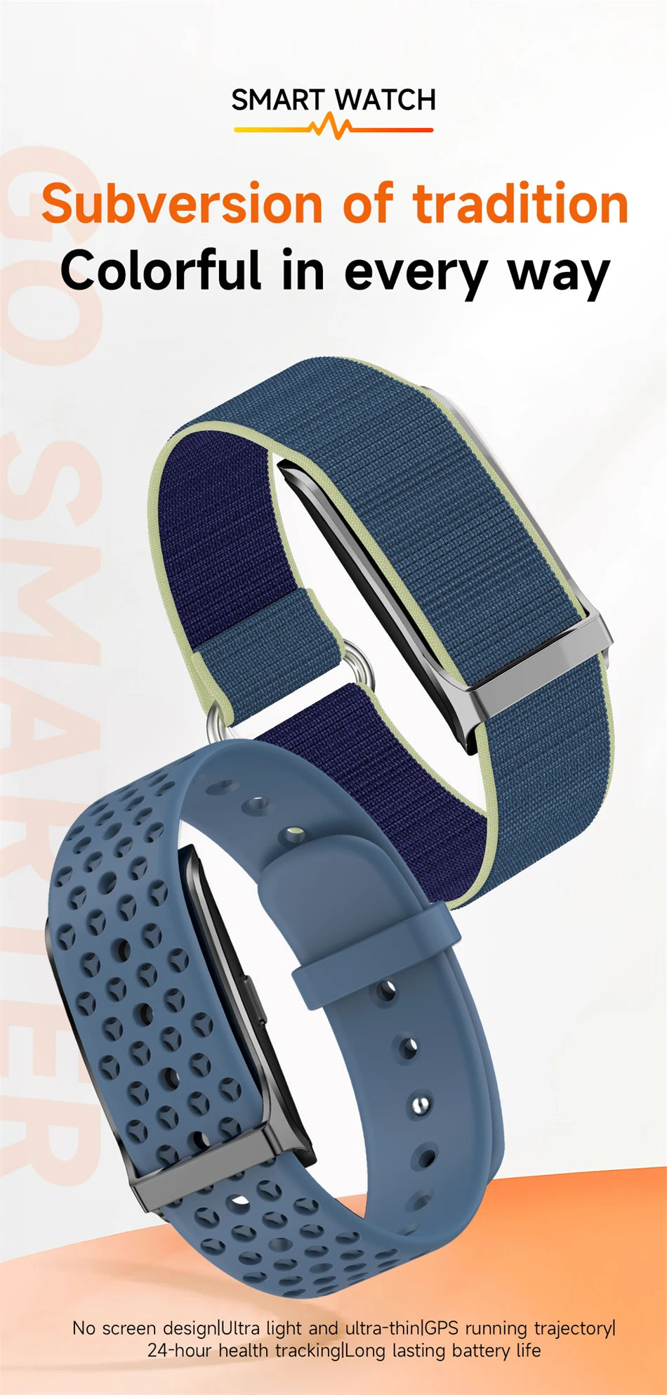 Smart Band Watch - Heart Rate Fitness Tracker Pedometer
