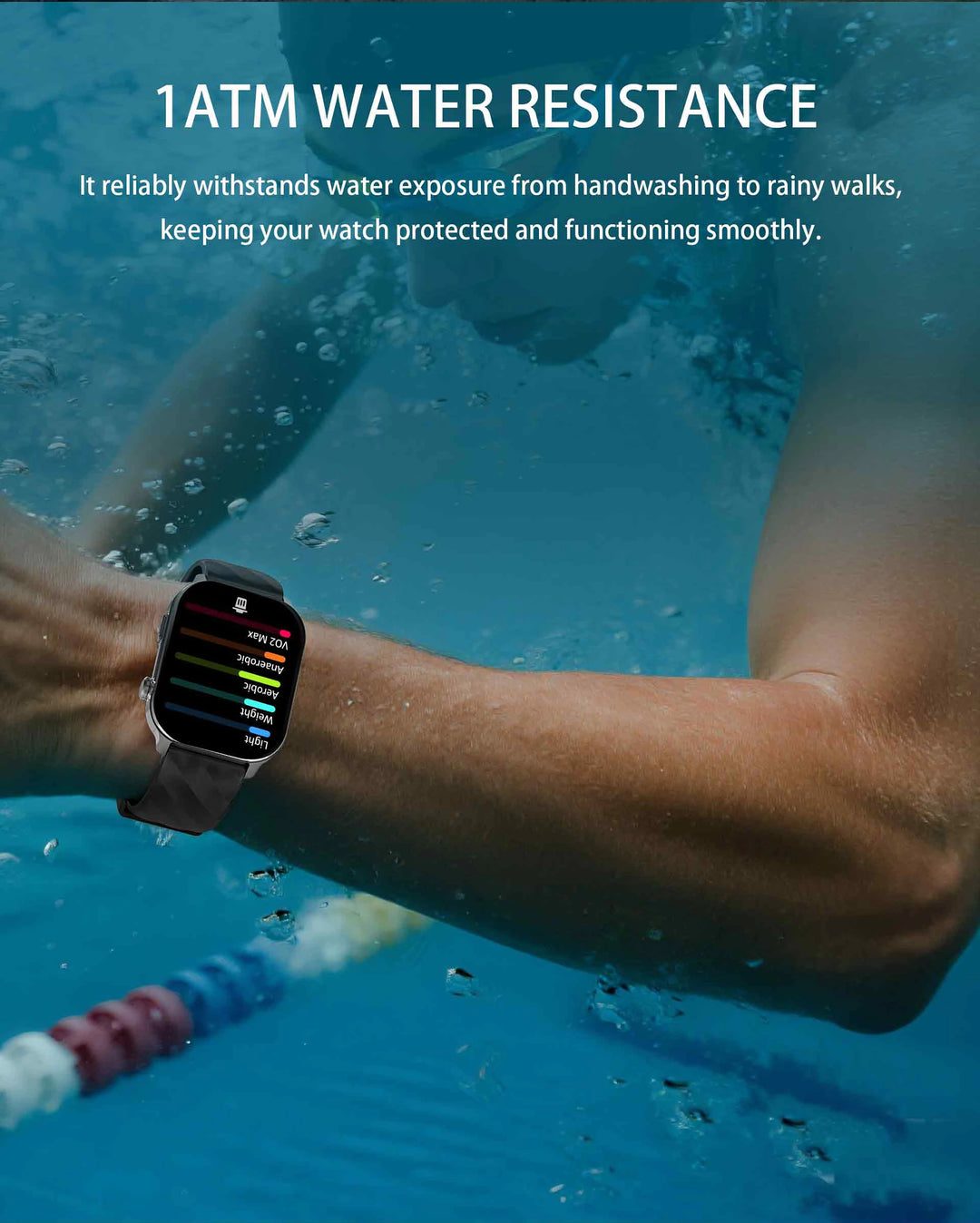 GPS Smart Watch - Heart Rate Blood Oxygen Pressure Bluetooth Call NFC