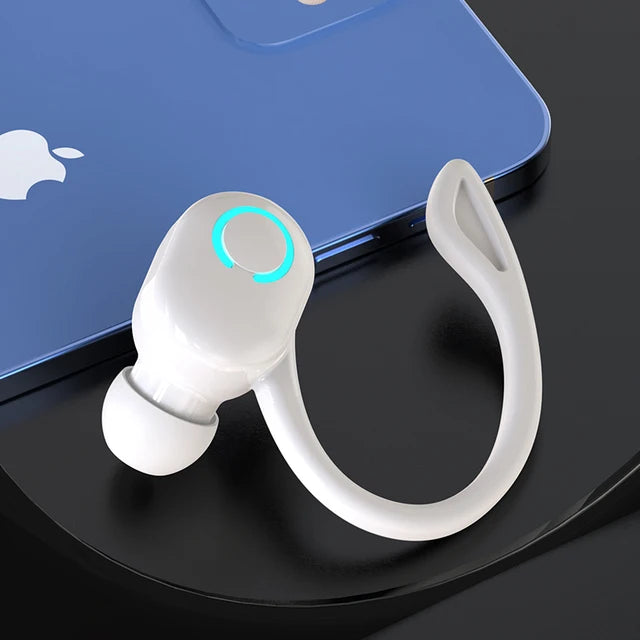 TWS Bluetooth 5.2 Earbuds - Single In-Ear Wireless Headset with Mic & ANC