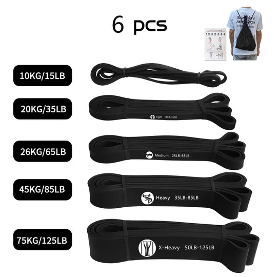 Heavy Duty Latex Resistance Band Exercise Elastic Band For Sport  Strength Pull Up Assist Band Workout Pilates Fitness Equipment