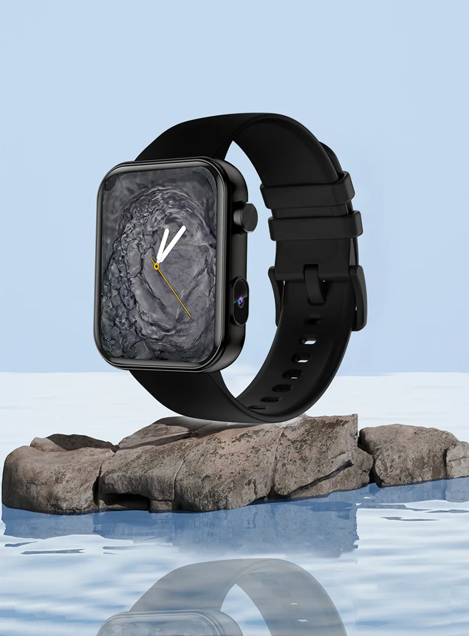 Smart Watch with Camera - Photo Video Heart Rate Bluetooth Call Waterproof