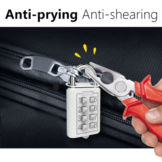 Travel Smart Lock With Key Anti-theft