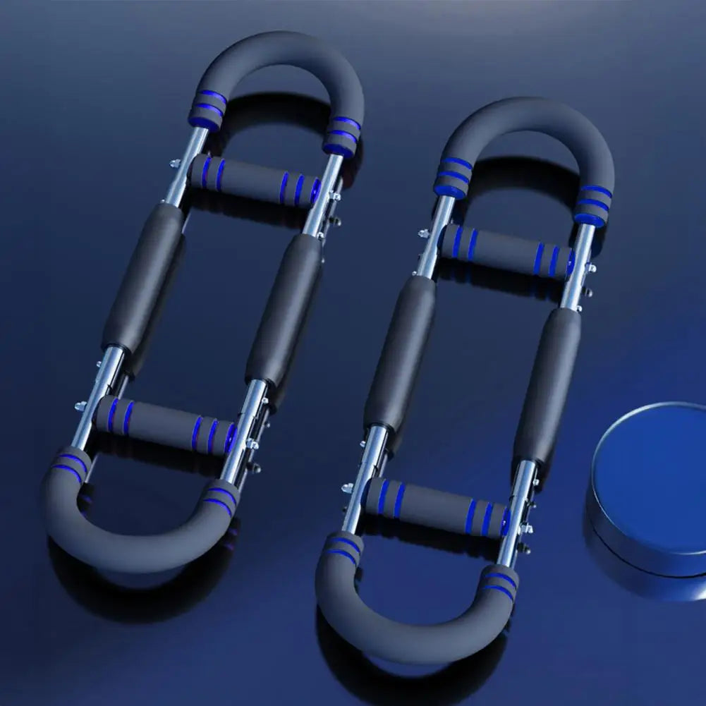 65*17.5cm Twister Arm Exerciser With Foam Handle 40-50kg Adjustable Chest Workout Bar Forearm Triceps Muscle Fitness Equipment