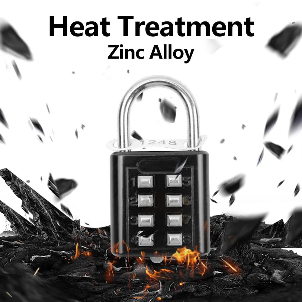 Travel Smart Lock With Key Anti-theft