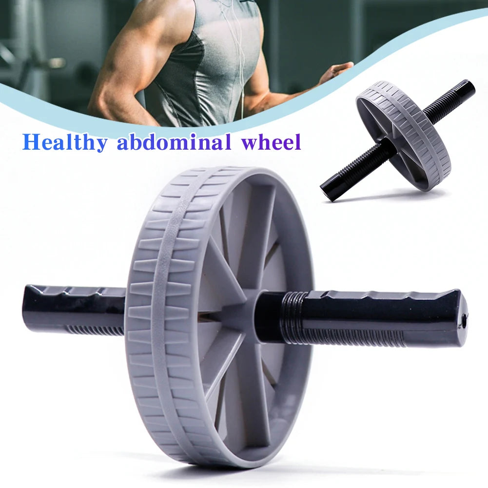 Workout AB Roller Wheel Non-slip Abdominal Trainer No Noise Exercise Wheel Abdominal Exerciser for Home Gym Strength Workouts