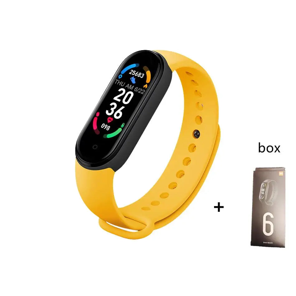 Smart Band Fitness Tracker - Heart Rate Blood Pressure Sport Bracelet for iOS