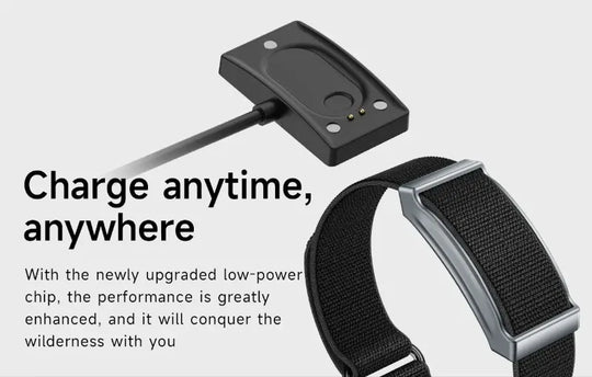 Smart Bracelet - Heart Rate & Blood Oxygen Monitor Fitness Tracker for Men & Women