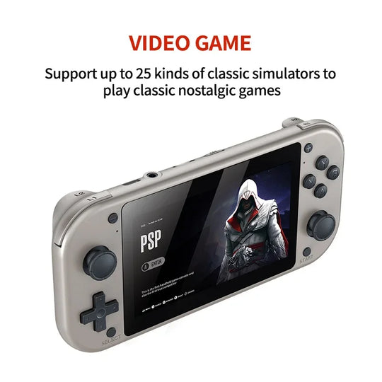 Retro Handheld Game Console - 4.3" Screen, 30000 Games, PSP PS1 Emulator, 64GB/128GB