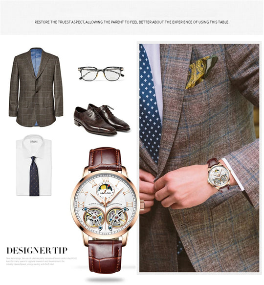 AILANG top luxury brand men's automatic watch