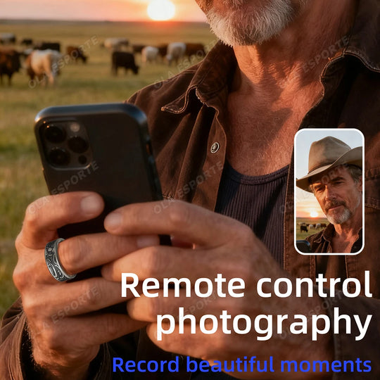 Smart Ring - Heart Rate Sleep Monitor IP68 Waterproof