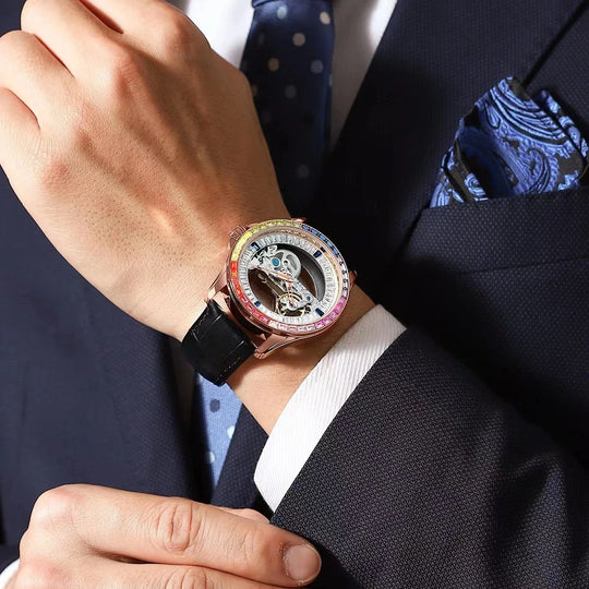 Luxury Men's Mecahnical Waterproof Wrist Watch