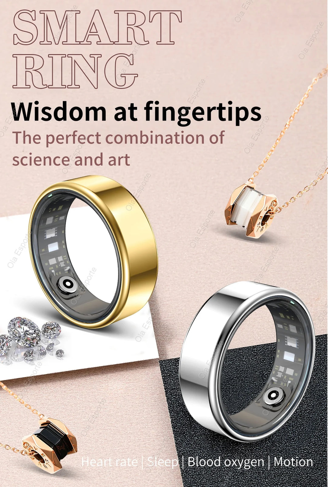 Smart Ring Newest Intelligent Wearable Device For Men Women