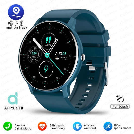 Smart Watch for Men - Sports Fitness Tracker Bluetooth Call