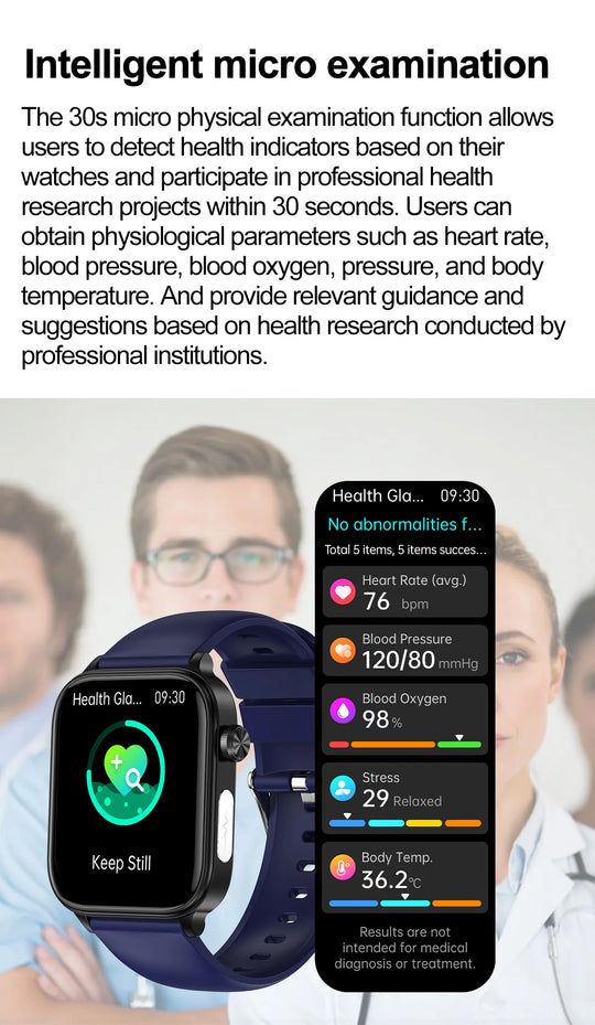 Smart Watch for Women - Heart Rate Health Tracker Menstrual Monitor