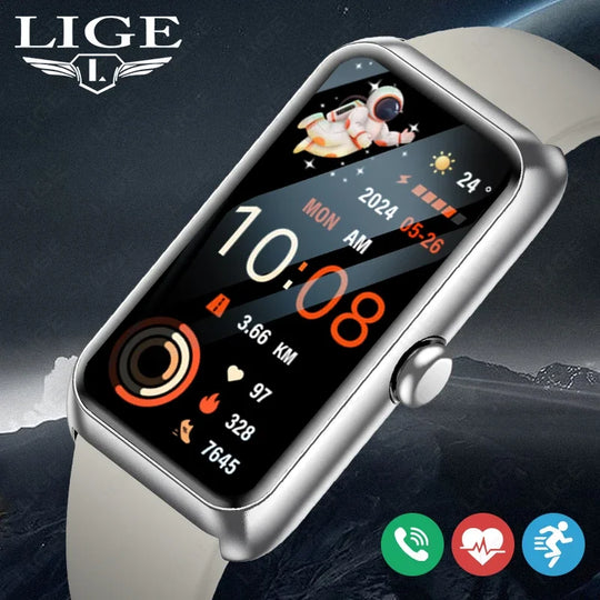Fitness Tracker with Heart Rate & Sleep Monitor - Waterproof Smart Watch for Women & Men