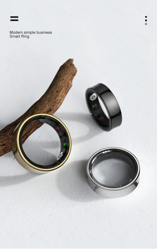 Smart Ring Fitness Tracker - Waterproof Health Monitor