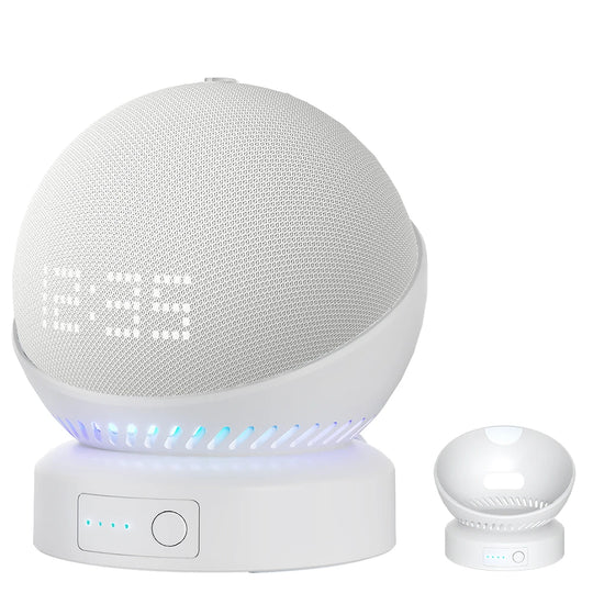 Echo Dot Battery Base - Portable Rechargeable Wireless Base for Echo Dot 4th & 5th Gen