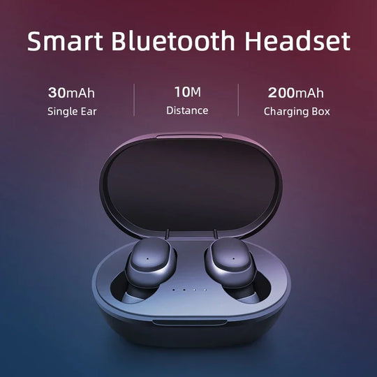 Wireless Bluetooth Earbuds - TWS Noise Cancelling Headset with Mic