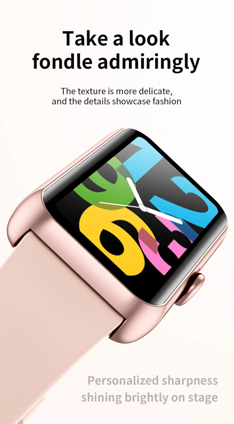 Fitness Tracker with Heart Rate & Sleep Monitor - Waterproof Smart Watch for Women & Men