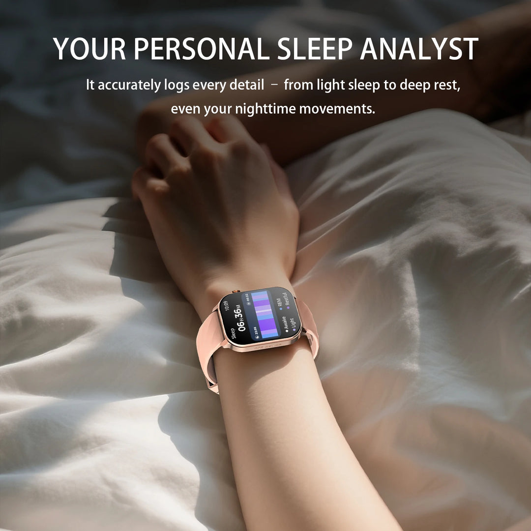 GPS Smart Watch - Heart Rate Blood Oxygen Pressure Bluetooth Call NFC