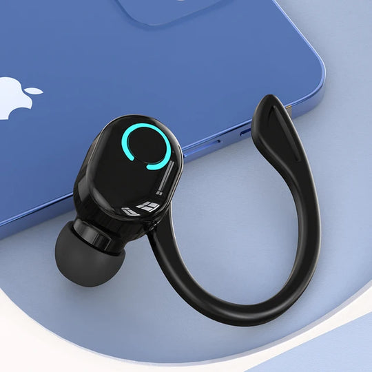 TWS Bluetooth 5.2 Earbuds - Single In-Ear Wireless Headset with Mic & ANC