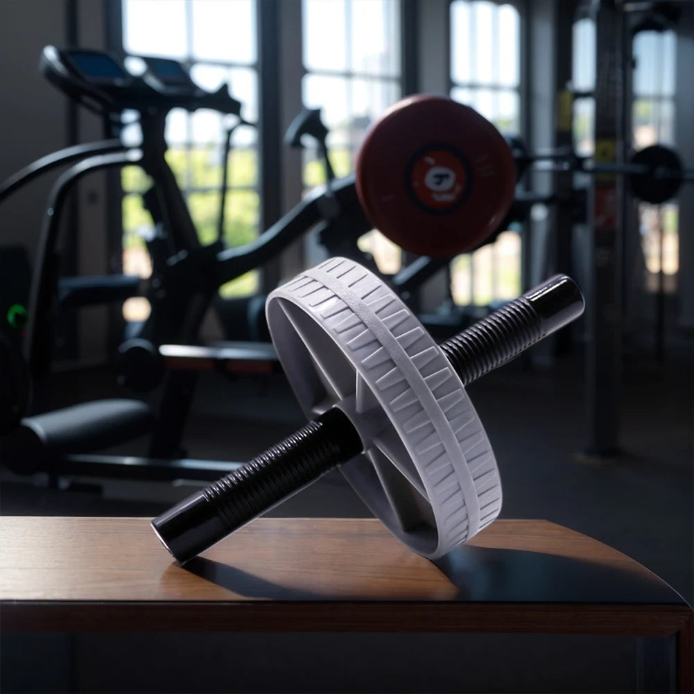 Workout AB Roller Wheel Non-slip Abdominal Trainer No Noise Exercise Wheel Abdominal Exerciser for Home Gym Strength Workouts