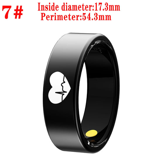 ECG Smart Ring - Heart Rate Body Temperature Health Tracker