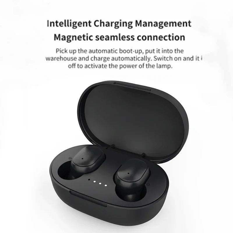 Wireless Bluetooth Earbuds - TWS Noise Cancelling Headset with Mic