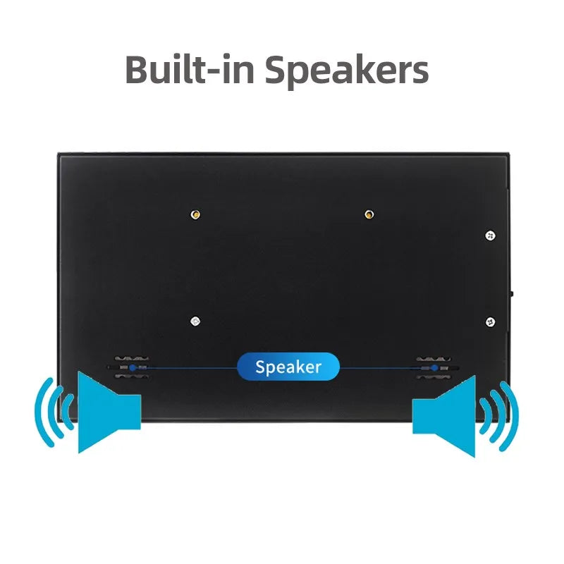 7 Inch IPS Touch Screen HDMI-compatible 1024*600 LCD for Raspberry Pi Windows PC Display with Holder Case Portable Monitor