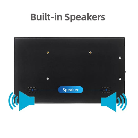 7 Inch IPS Touch Screen HDMI-compatible 1024*600 LCD for Raspberry Pi Windows PC Display with Holder Case Portable Monitor