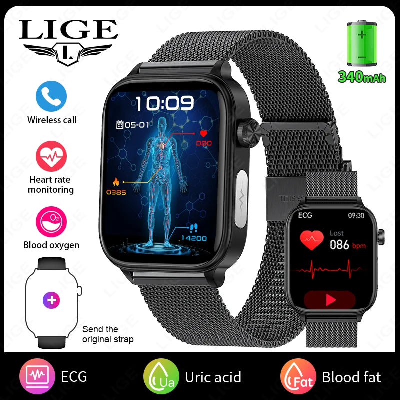 Smart Watch for Women - Heart Rate Health Tracker Menstrual Monitor