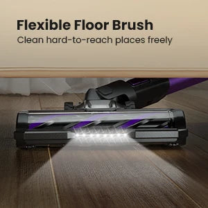 Cordless Vacuum Cleaner - 30KPa 8-in-1 Stick for Hardwood Floors, Pet Hair & Car