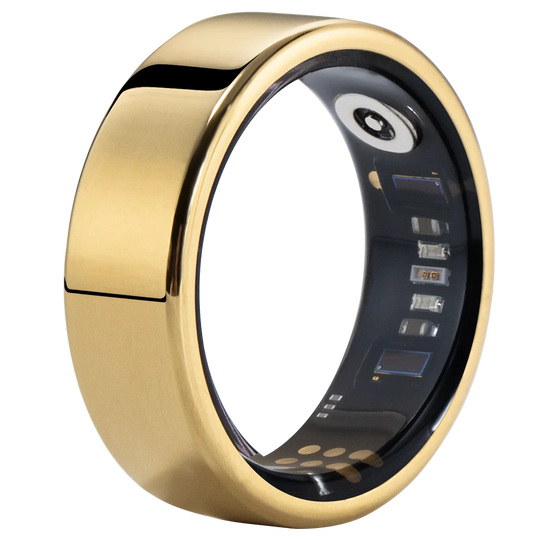 Smart Ring Fitness Tracker - Heart Rate Sleep Monitor with Charging Case