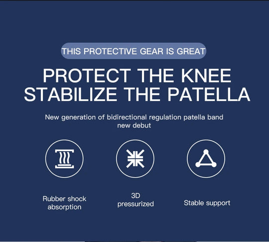 Adjustable Knee Pad for Pain Relief and Knee Support