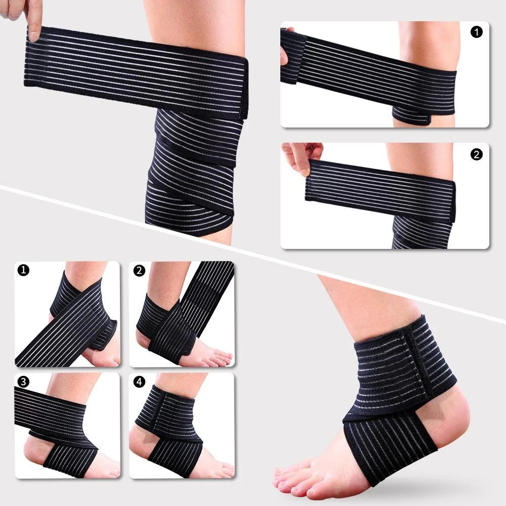 Compression Bandage Protector Knee Support Brace Sports