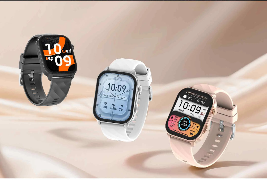 GPS Smart Watch - Heart Rate Blood Oxygen Pressure Bluetooth Call NFC